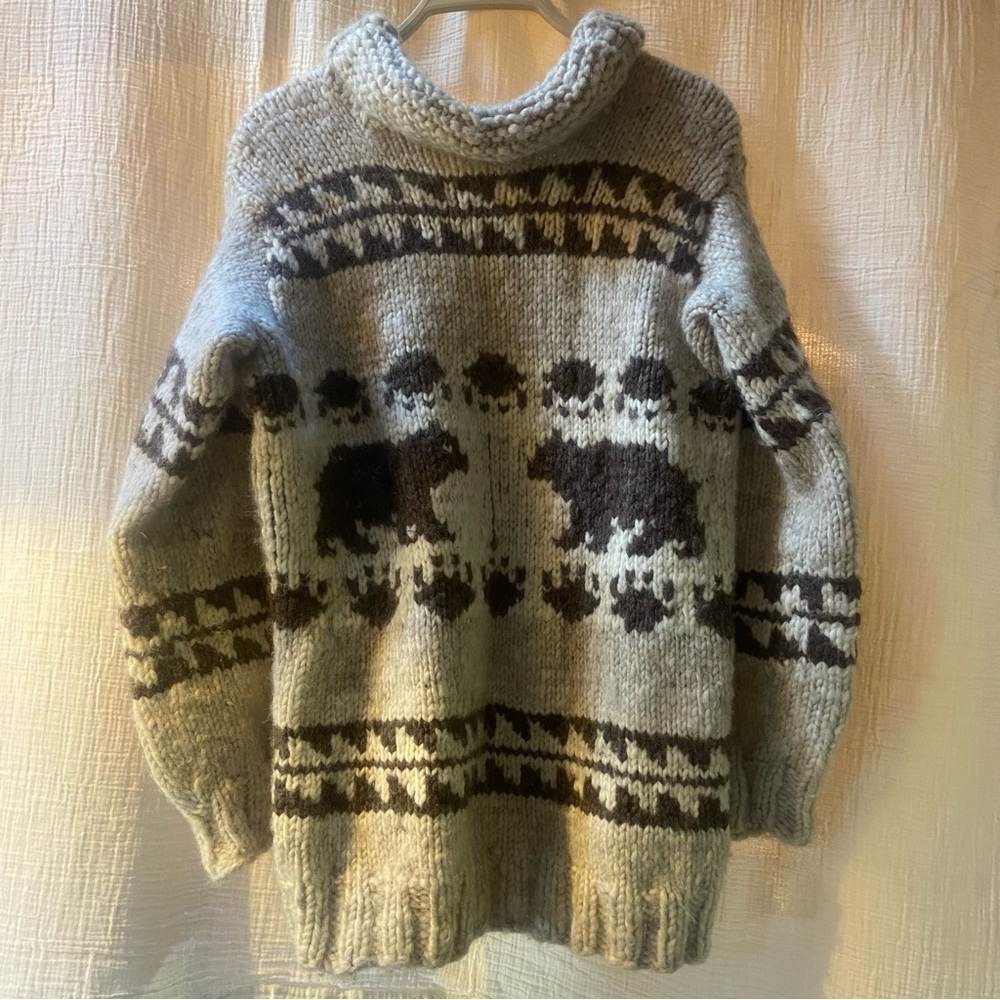 Cowichan Bear Sweater
